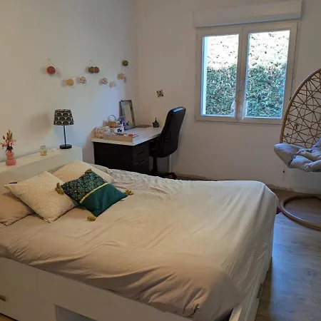 Maison Familiale Avec Studio, Climatisation Et Grand Jardin A Cornebarrieu
