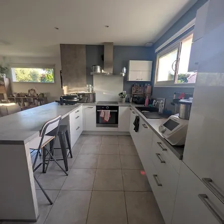 Maison Familiale Avec Studio, Climatisation Et Grand Jardin A Villa Cornebarrieu