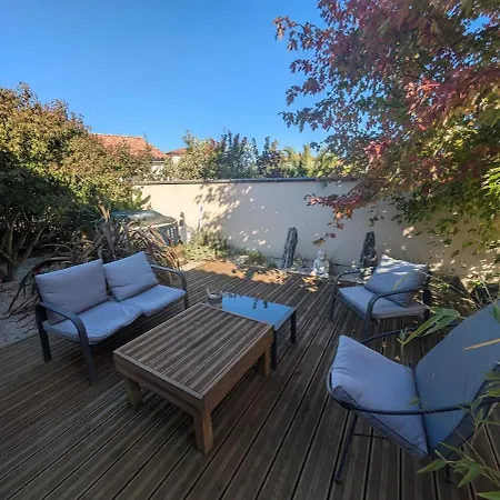 Maison Familiale Avec Studio, Climatisation Et Grand Jardin A וילה